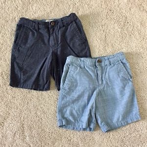 SOLD Chambray boys shorts